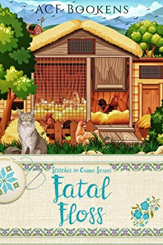 Book cover for "Fatal Floss" by ACF Bookens