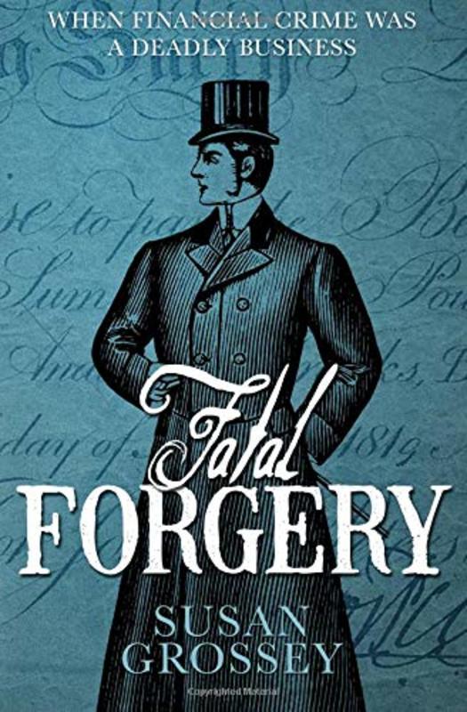 Book cover for "Fatal Forgery" by Susan Grossey