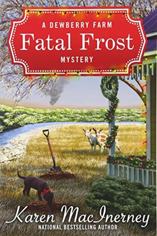 Book cover for "Fatal Frost" by Karen MacInerney