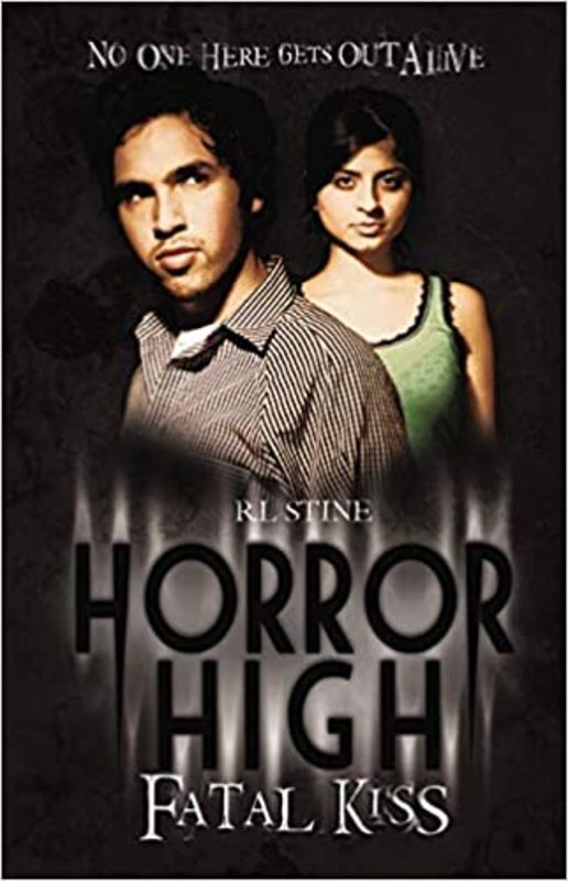 Book cover for "Fatal Kiss" by R.L. Stine