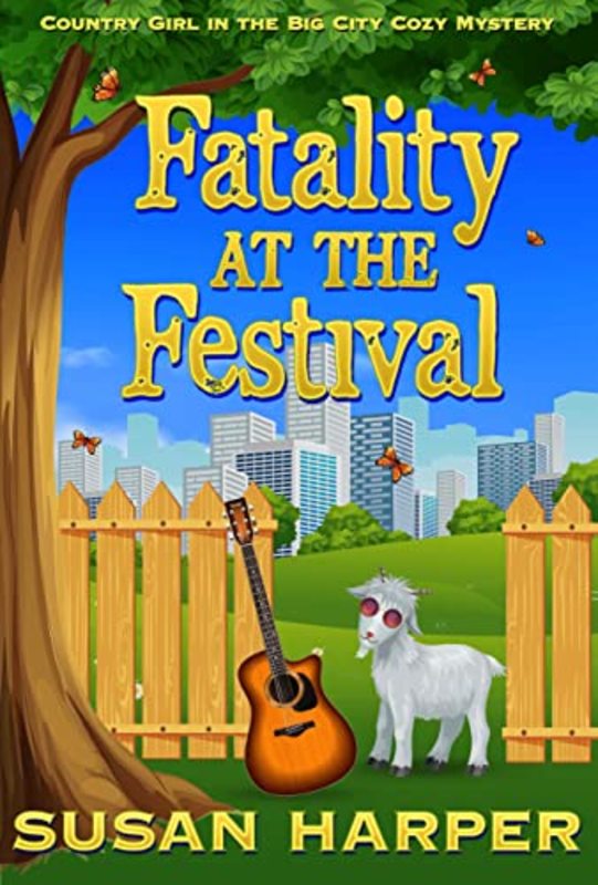 Book cover for "Fatality at the Festival" by Susan Harper