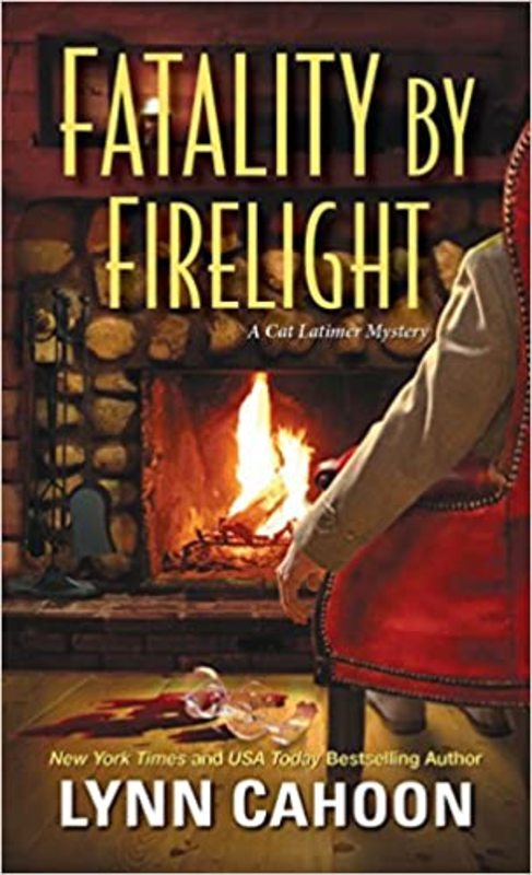 Book cover for "Fatality by Firelight" by Lynn Cahoon