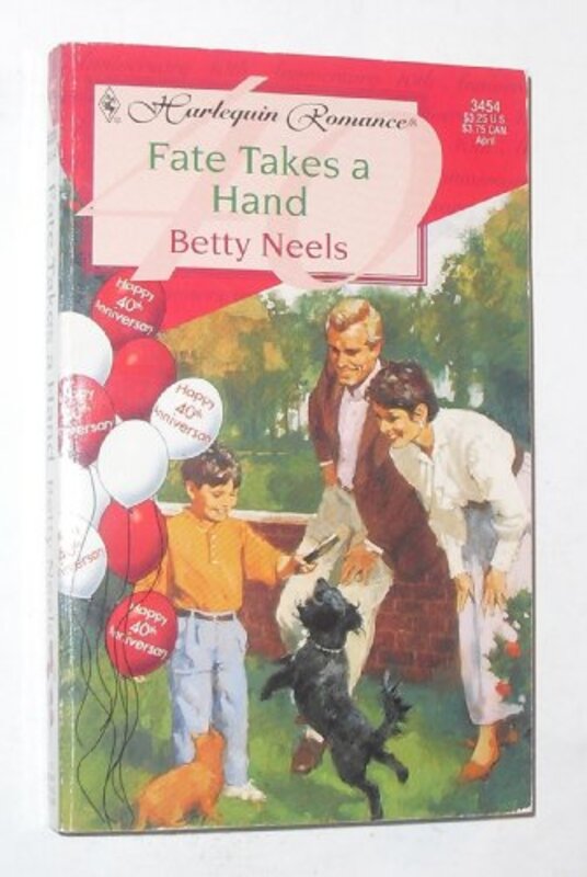 Book cover for "Fate Takes A Hand" by Betty Neels