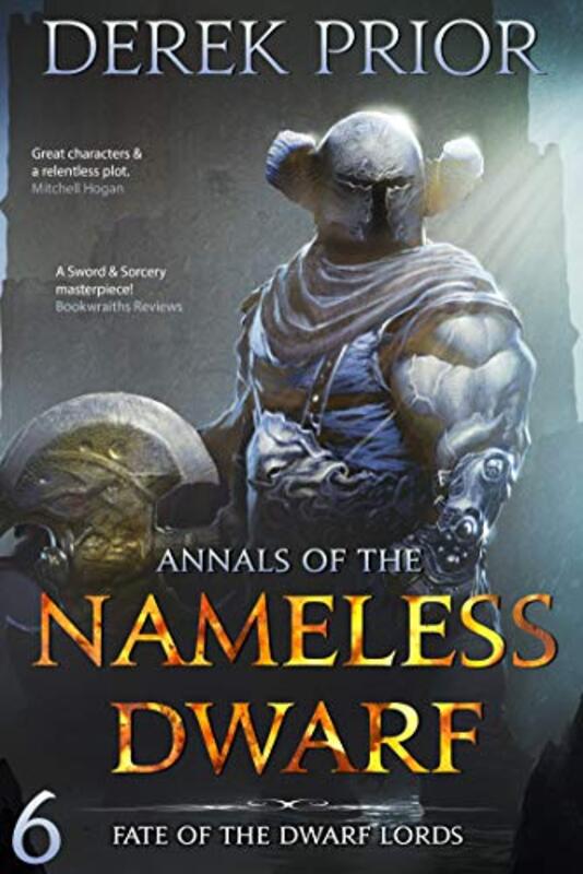 Book cover for "Fate of the Dwarf Lords" by Derek Prior