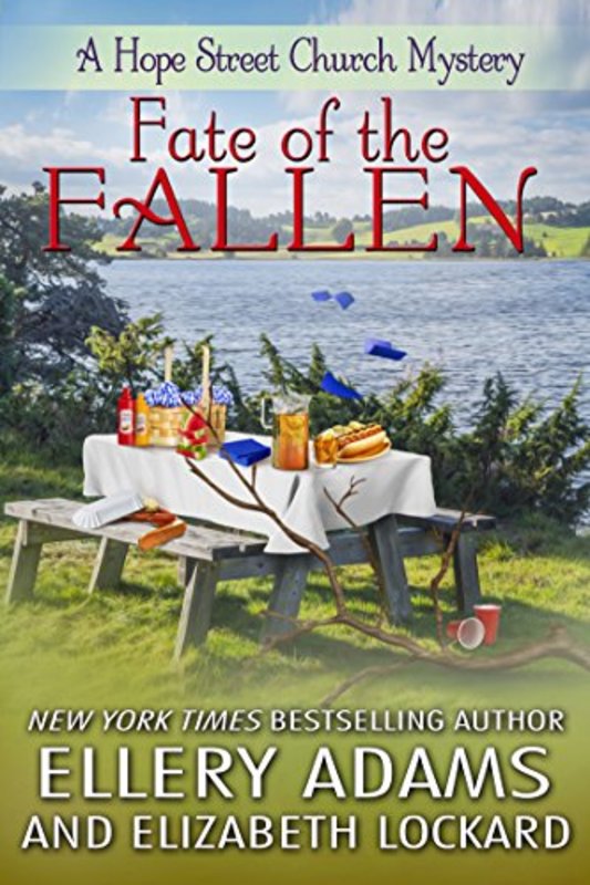Book cover for "Fate of the Fallen" by Ellery Adams