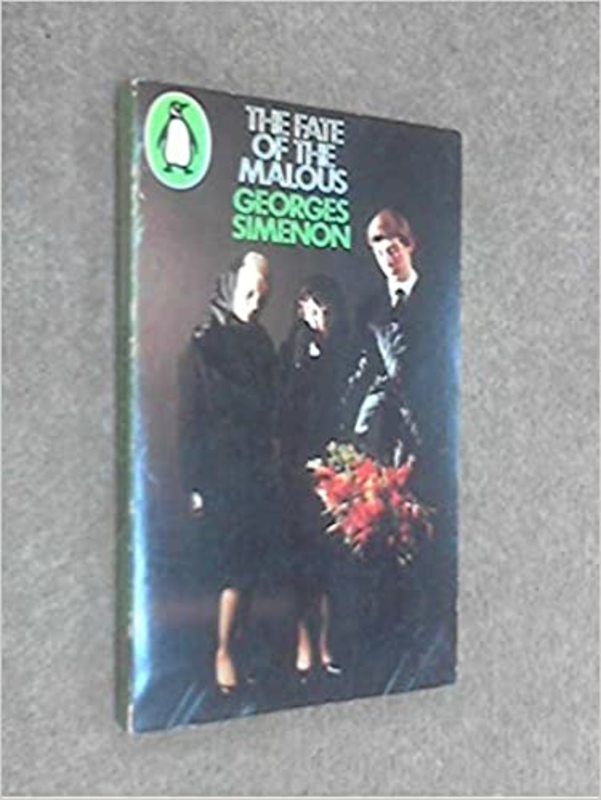 Book cover for "Fate of the Malous" by Georges Simenon