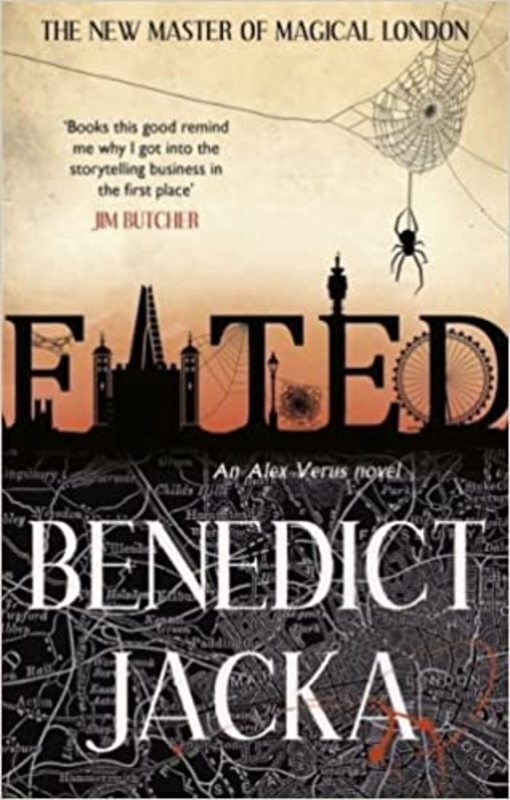 Book cover for "Fated" by Benedict Jacka