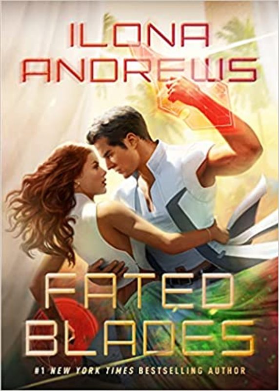 Book cover for "Fated Blades" by Ilona Andrews