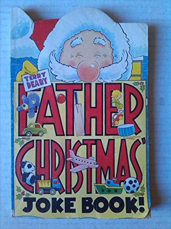 Book cover for "Father Christmas' Joke Book" by Terry Deary