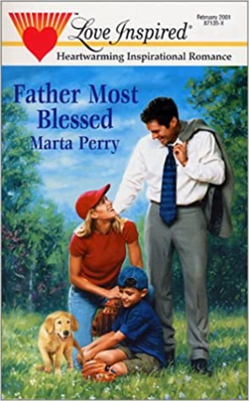 Book cover for "Father Most Blessed" by Marta Perry