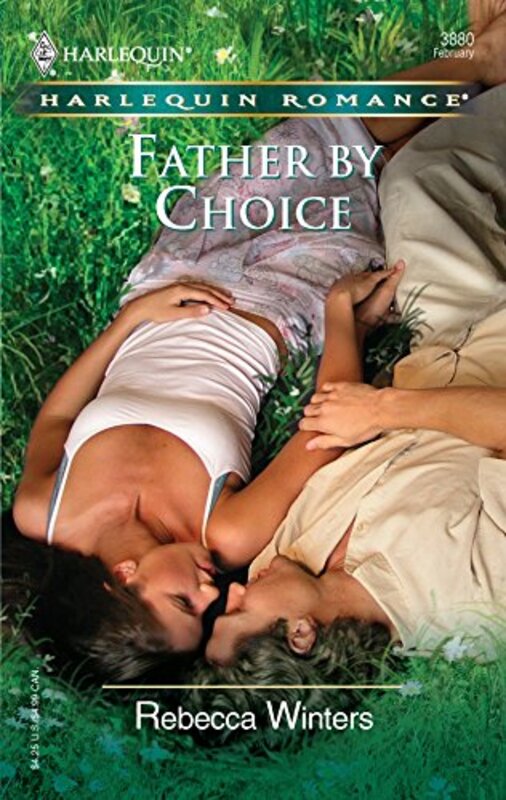 Book cover for "Father by Choice" by Rebecca Winters