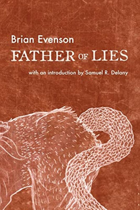 Book cover for "Father of Lies" by Brian BK Evenson