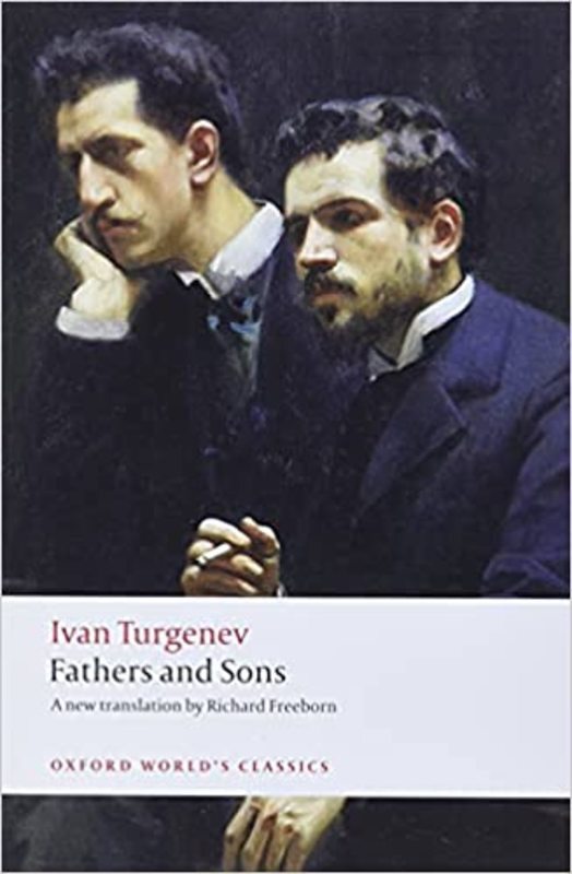 Book cover for "Fathers and Sons" by Ivan Turgenev