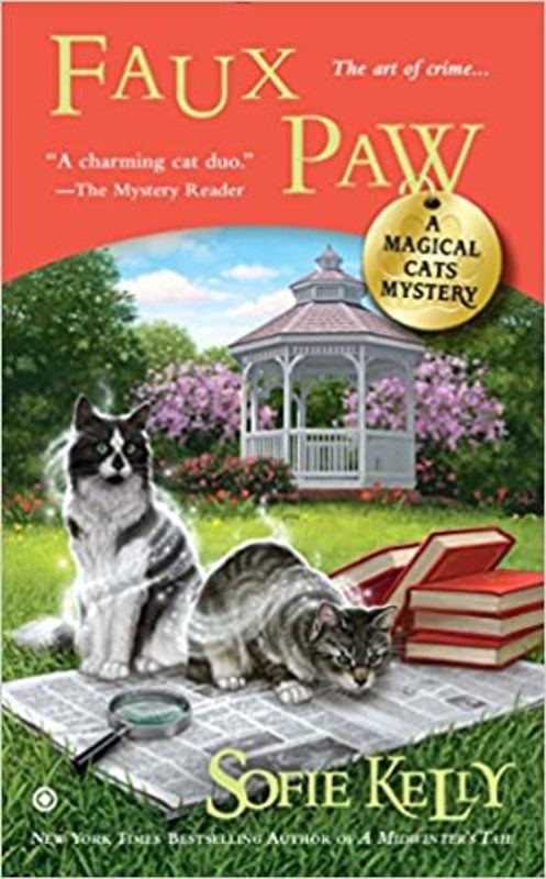 Book cover for "Faux Paw" by Sofie Kelly