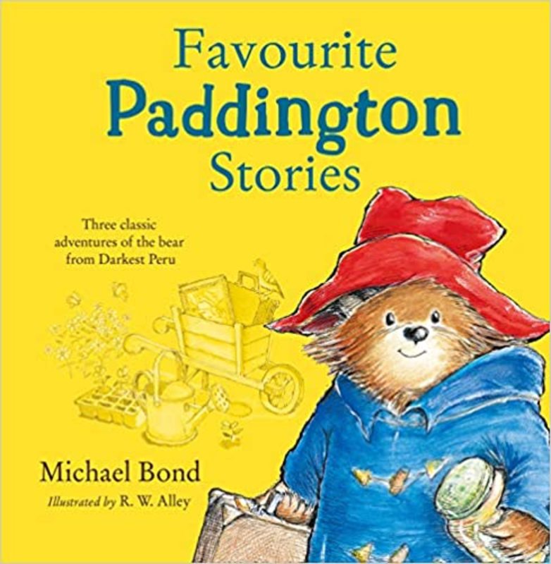 Book cover for "Favourite Paddington Stories" by Michael Bond