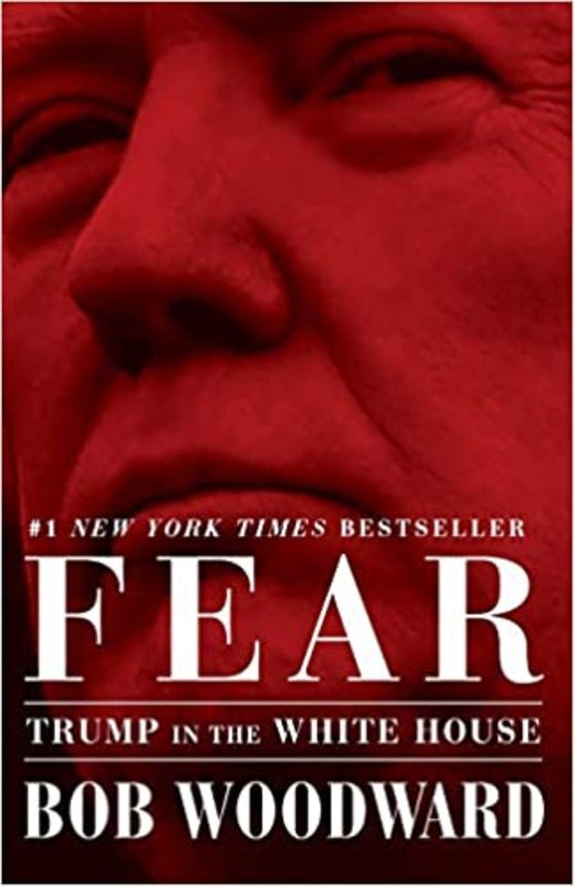 Book cover for "Fear" by Bob Woodward
