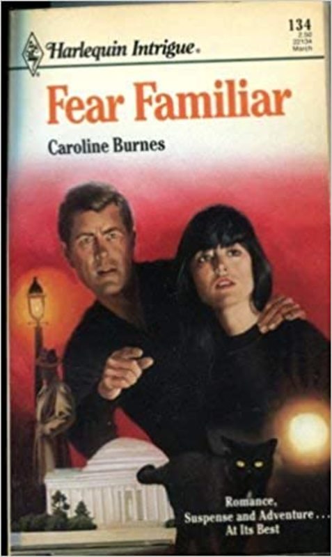 Book cover for "Fear Familiar" by Caroline Burnes