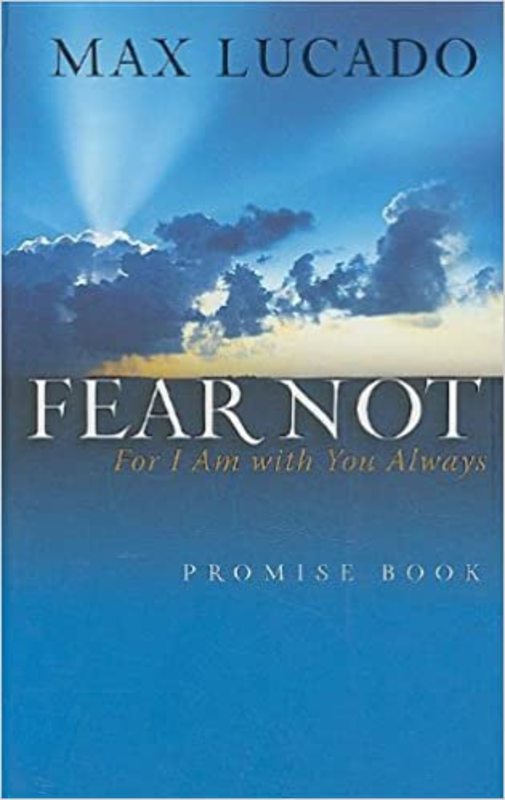Book cover for "Fear Not Promise Book" by Max Lucado