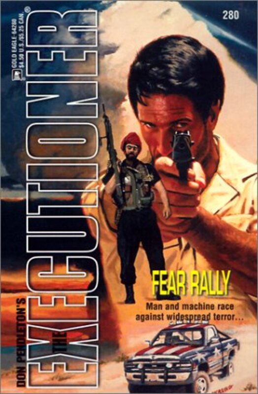 Book cover for "Fear Rally" by Don Pendleton