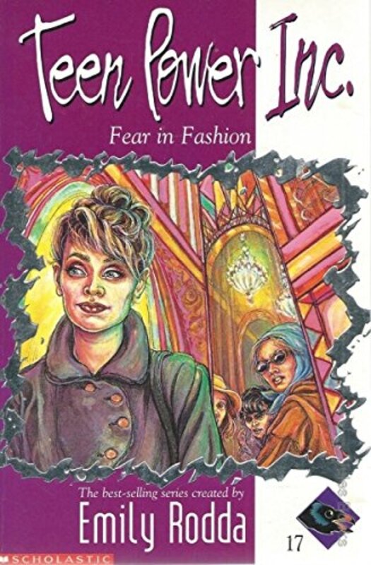 Book cover for "Fear in Fashion" by Emily Rodda