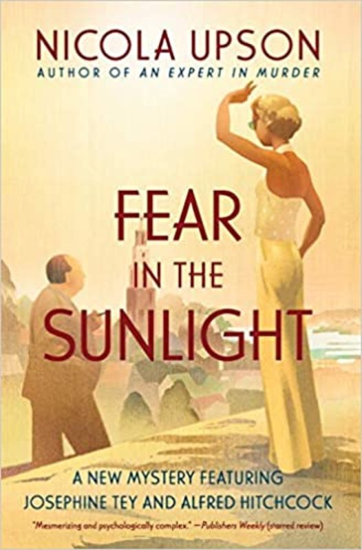 Book cover for "Fear in the Sunlight" by Nicola Upson
