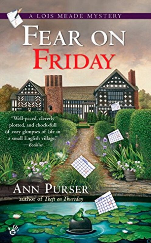 Book cover for "Fear on Friday" by Ann Purser