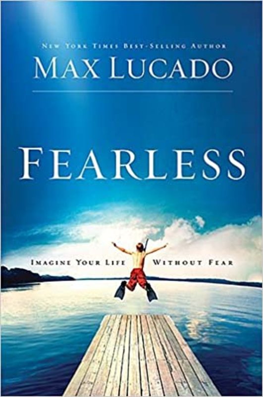 Book cover for "Fearless" by Max Lucado