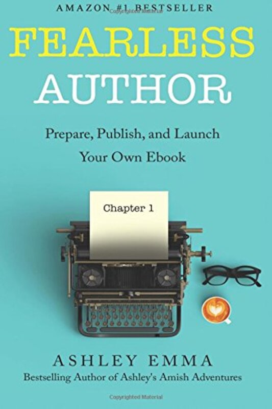 Book cover for "Fearless Author" by Ashley Emma