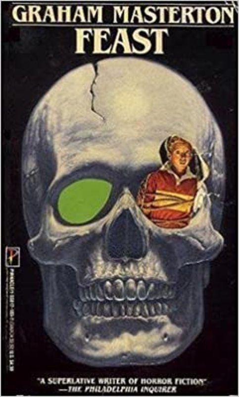Book cover for "Feast" by Graham Masterton