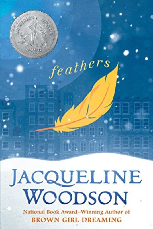 Book cover for "Feathers" by Jacqueline Woodson