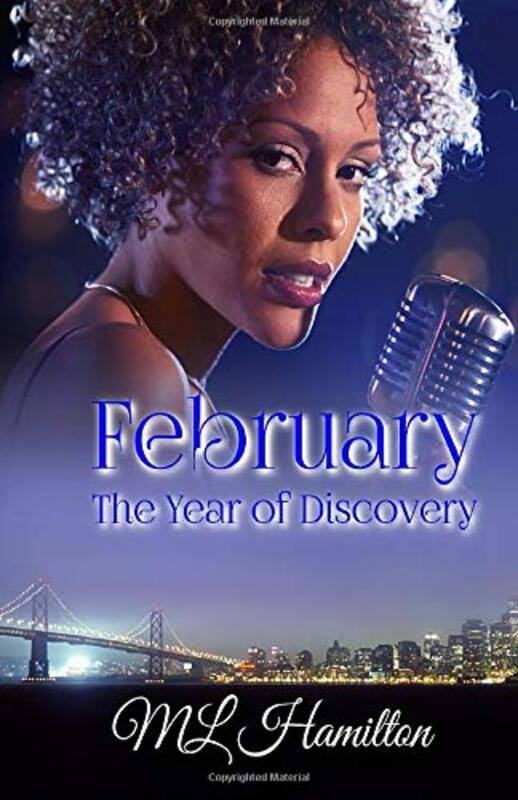 Book cover for "February" by ML Hamilton
