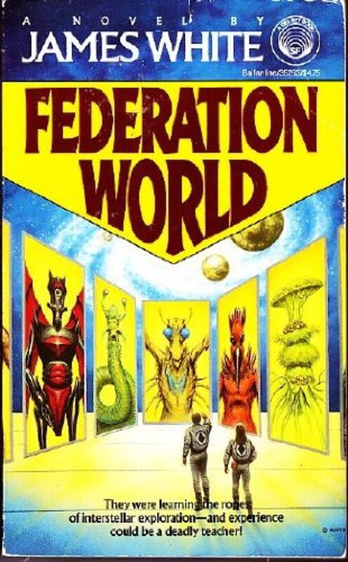 Book cover for "Federation World" by James White