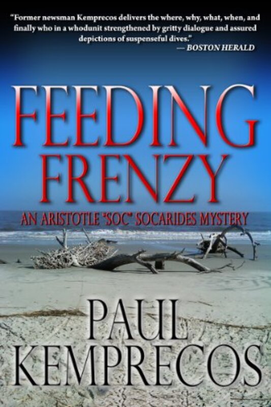 Book cover for "Feeding Frenzy" by Paul Kemprecos
