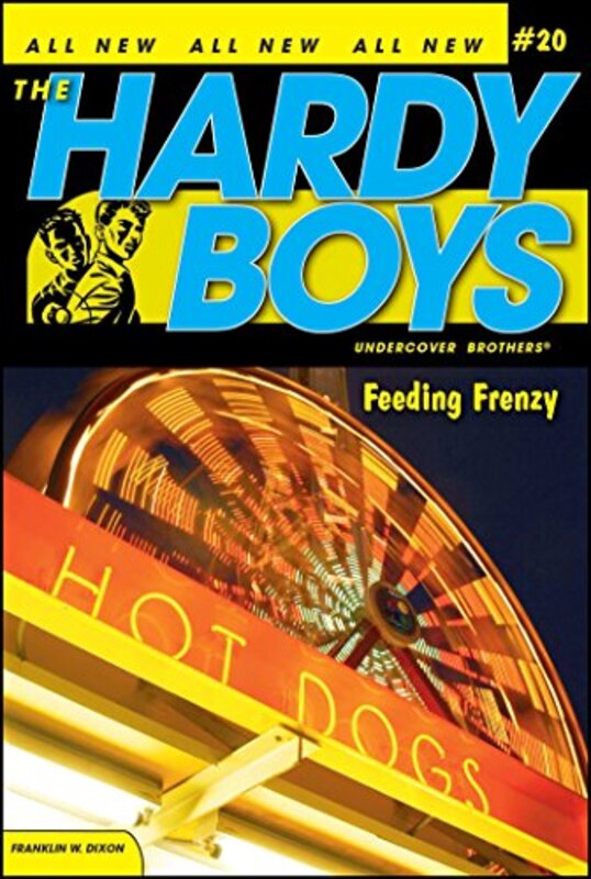 Book cover for "Feeding Frenzy" by Franklin W Dixon