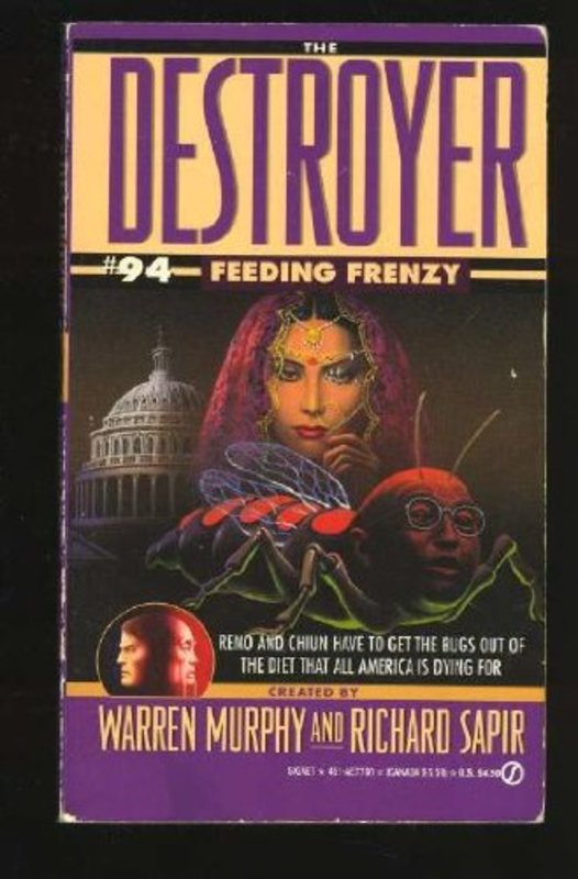Book cover for "Feeding Frenzy" by Warren Murphy