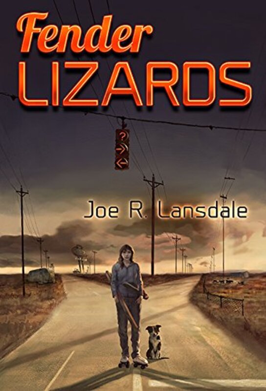 Book cover for "Fender Lizards" by Joe R Lansdale