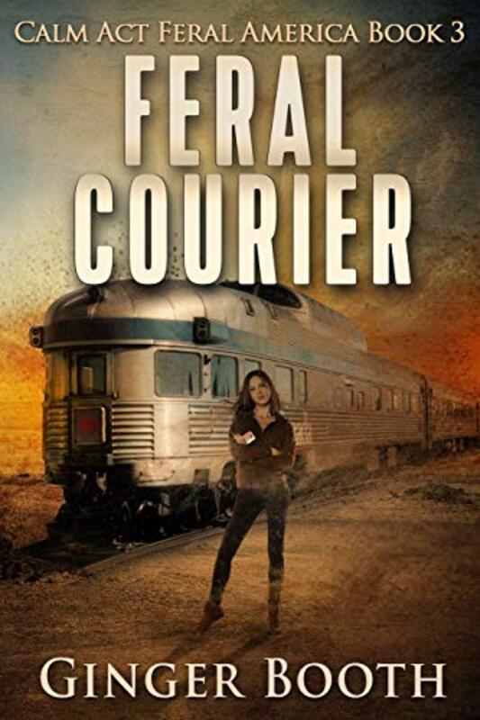 Book cover for "Feral Courier" by Ginger Booth