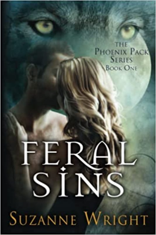 Book cover for "Feral Sins" by Suzanne Wright