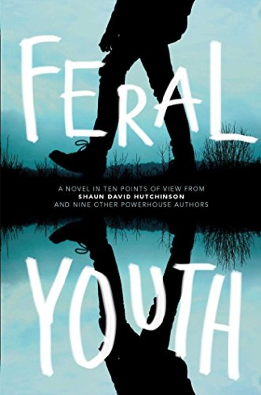 Book cover for "Feral Youth" by Shaun David Hutchinson