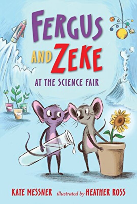 Book cover for "Fergus and Zeke at the Science Fair" by Kate Messner
