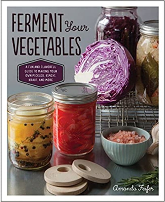 Book cover for "Ferment Your Vegetables" by Amanda Feifer
