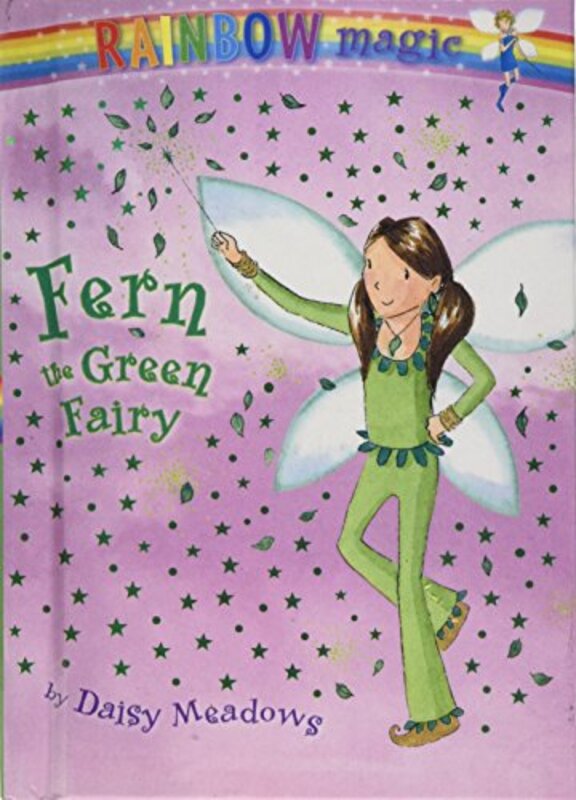 Book cover for "Fern the Green Fairy" by Daisy Meadows