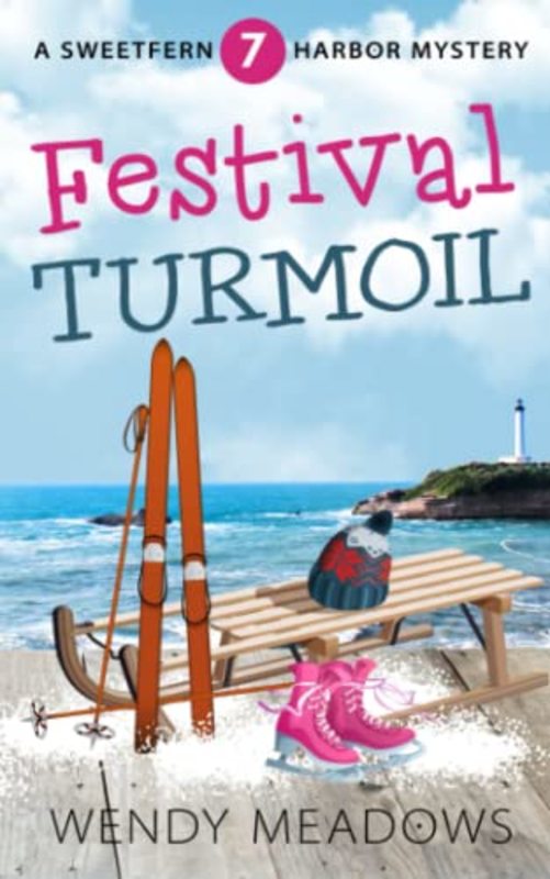 Book cover for "Festival Turmoil" by Wendy Meadows