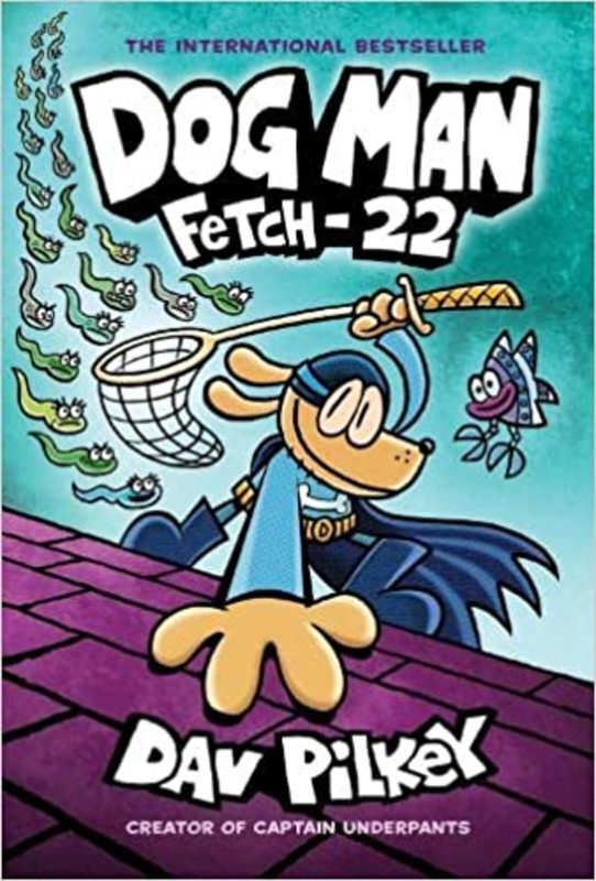 Book cover for "Fetch-22" by Dav Pilkey