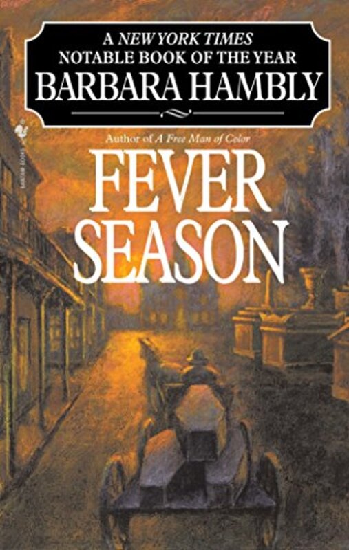 Book cover for "Fever Season" by Barbara Hambly