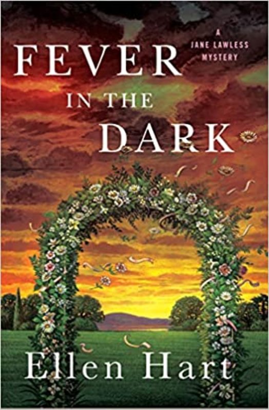 Book cover for "Fever in the Dark" by Ellen Hart