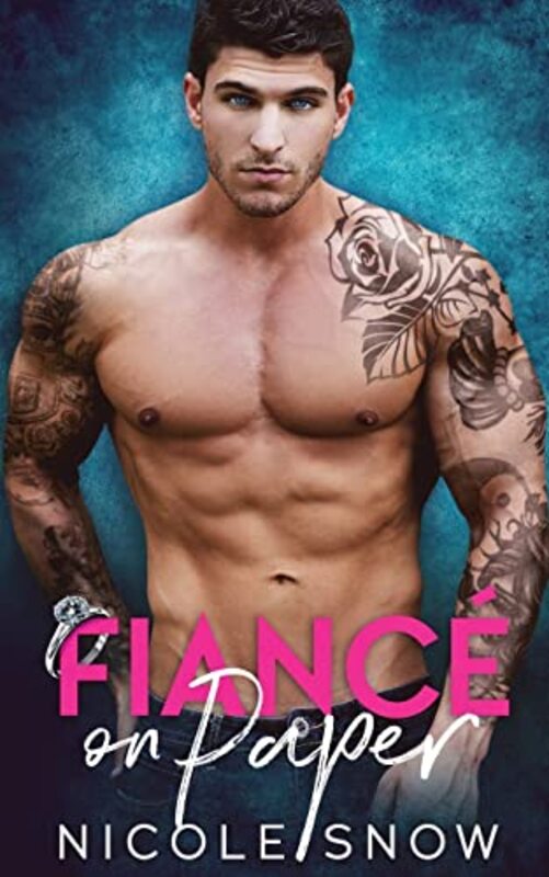 Book cover for "Fiancé on Paper" by Nicole Snow
