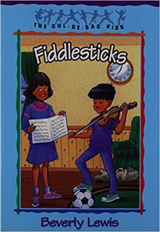 Book cover for "Fiddlesticks" by Beverly Lewis