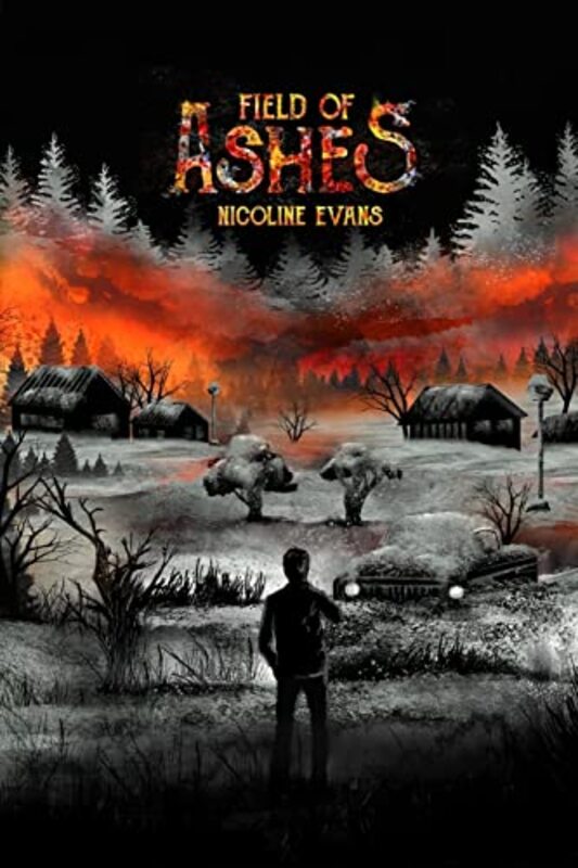 Book cover for "Field of Ashes" by Nicoline Evans