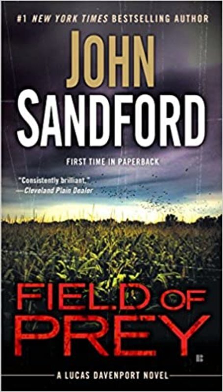 Book cover for "Field of Prey" by John Sandford